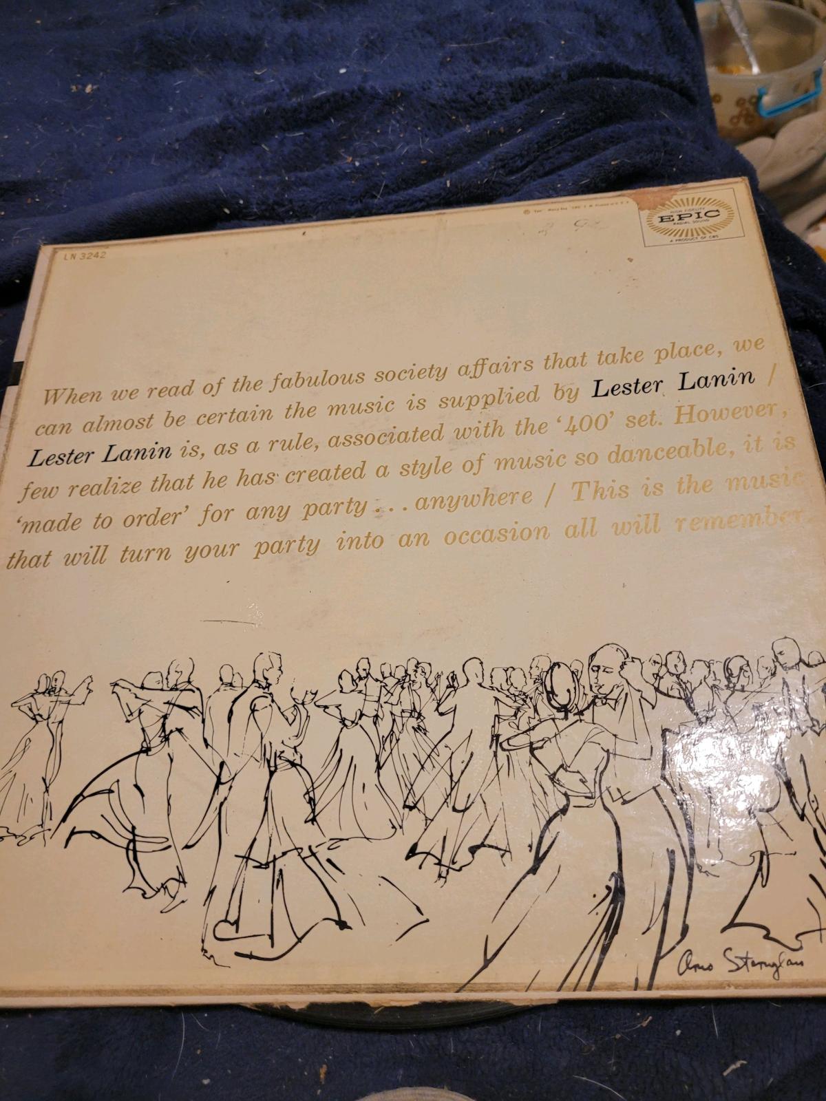 Lester lanin and his orchestra vinyl record