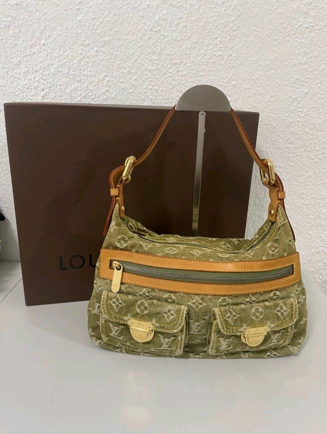 Vintage Louis Vuitton Baggy Bag in Green