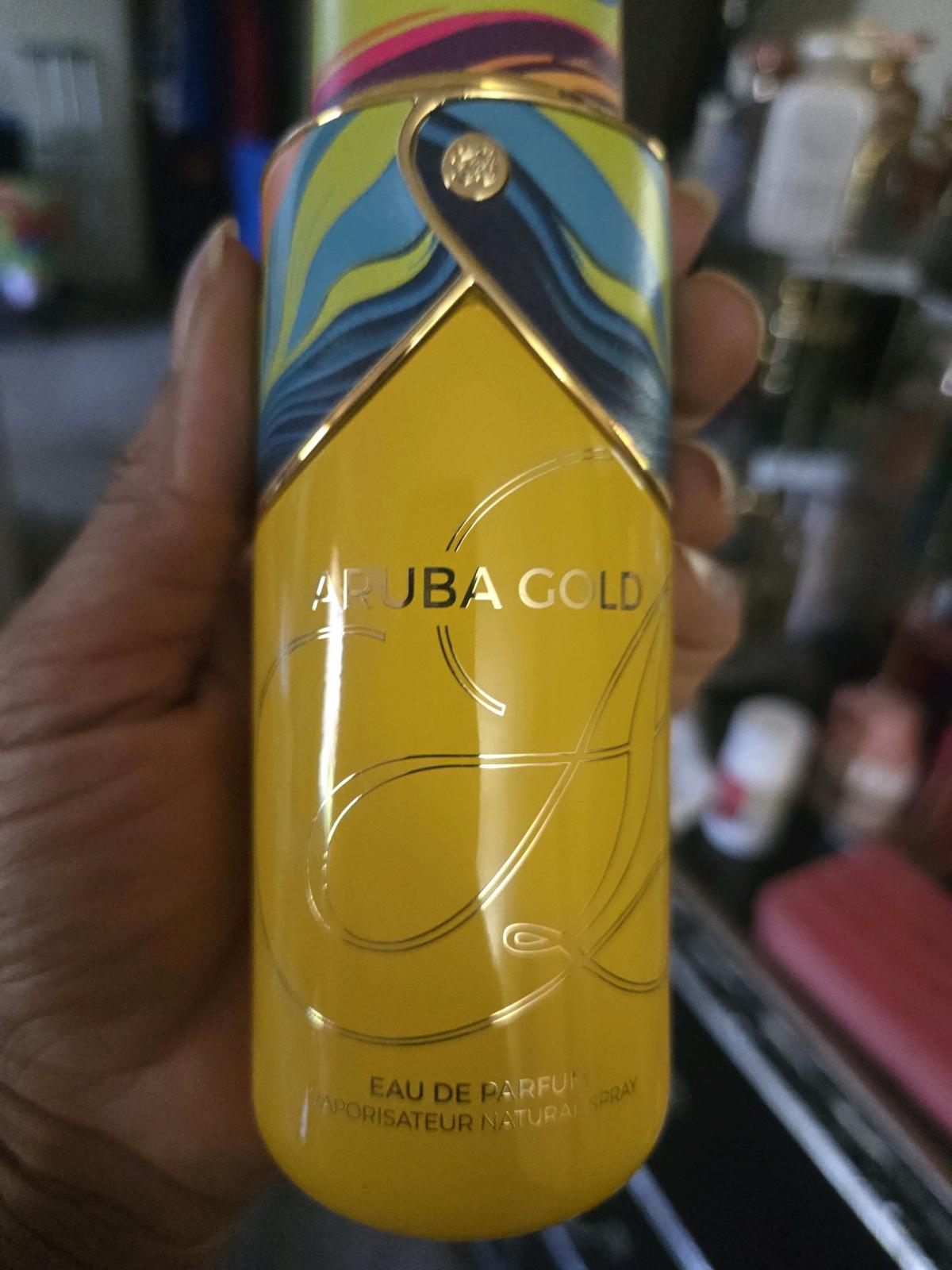 100ml bottle of Aruba Gold Eau de Parfum