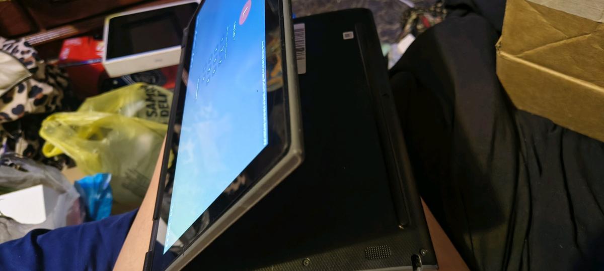 Lenovo touch screen laptop tablet
