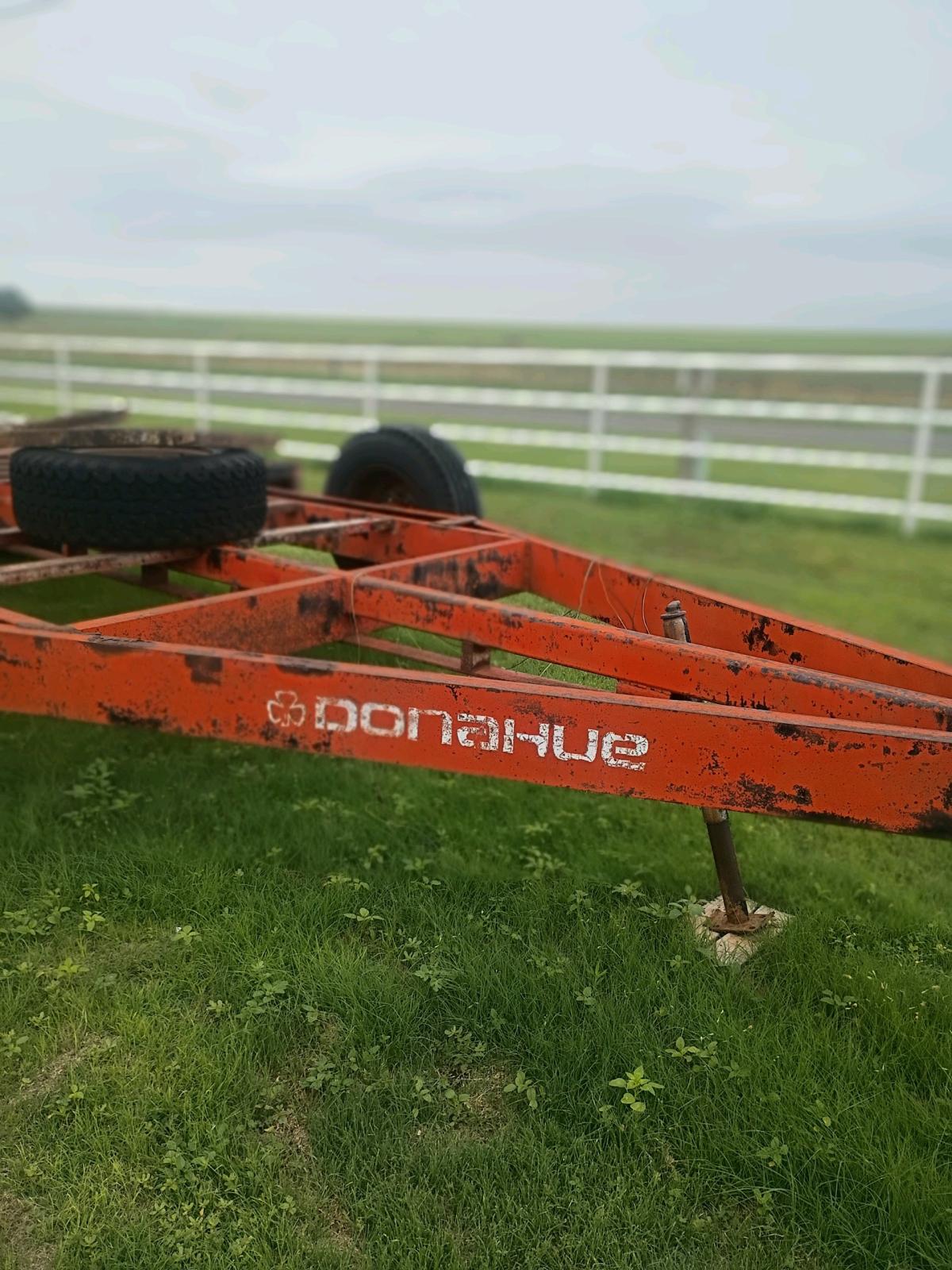 Vintage Donahue Implement Carrier Trailer