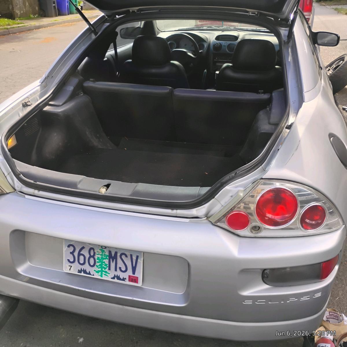 2001 Mitsubishi Eclipse GT 5 speed manual