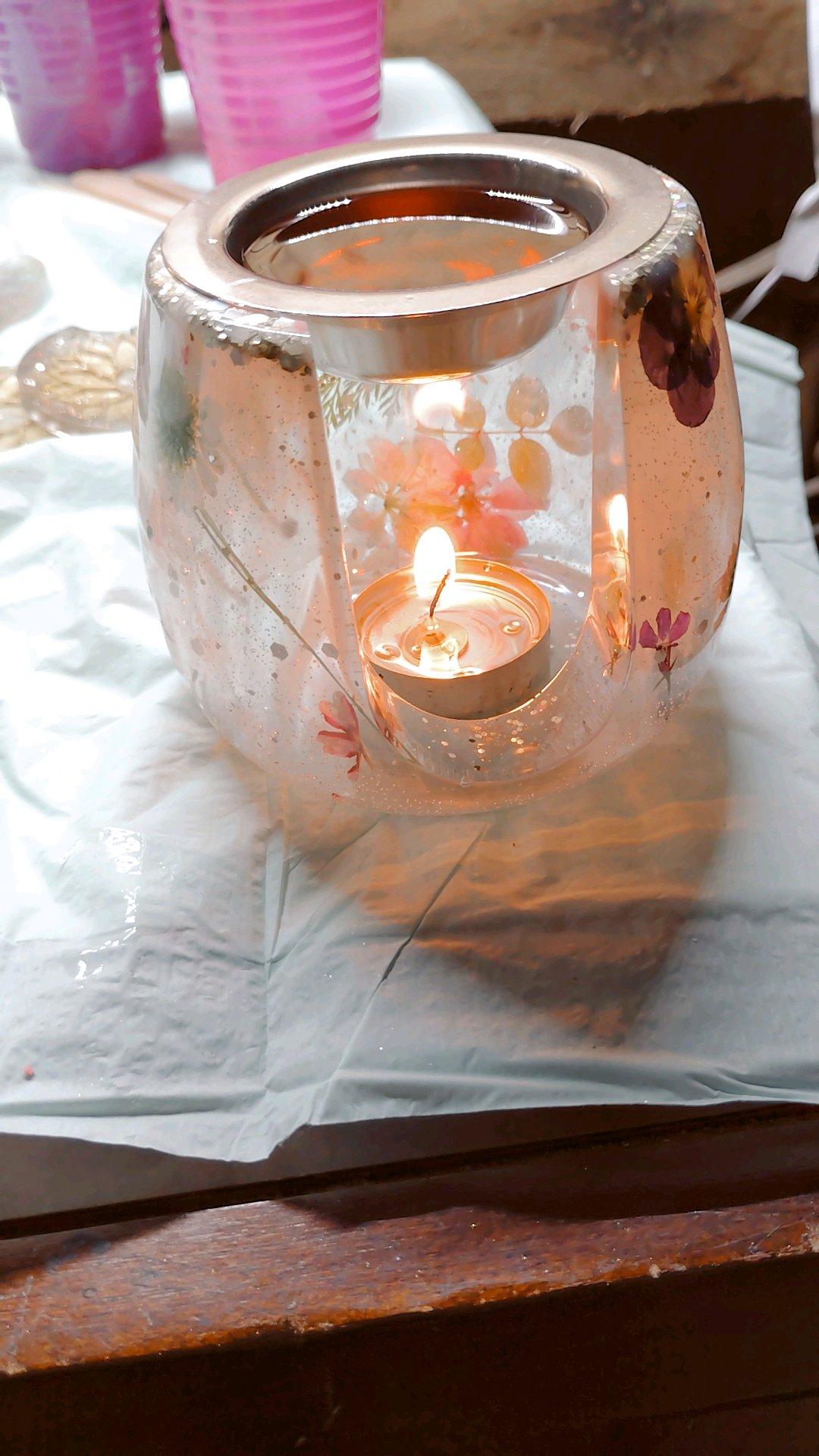 Handcrafted resin wax warmers