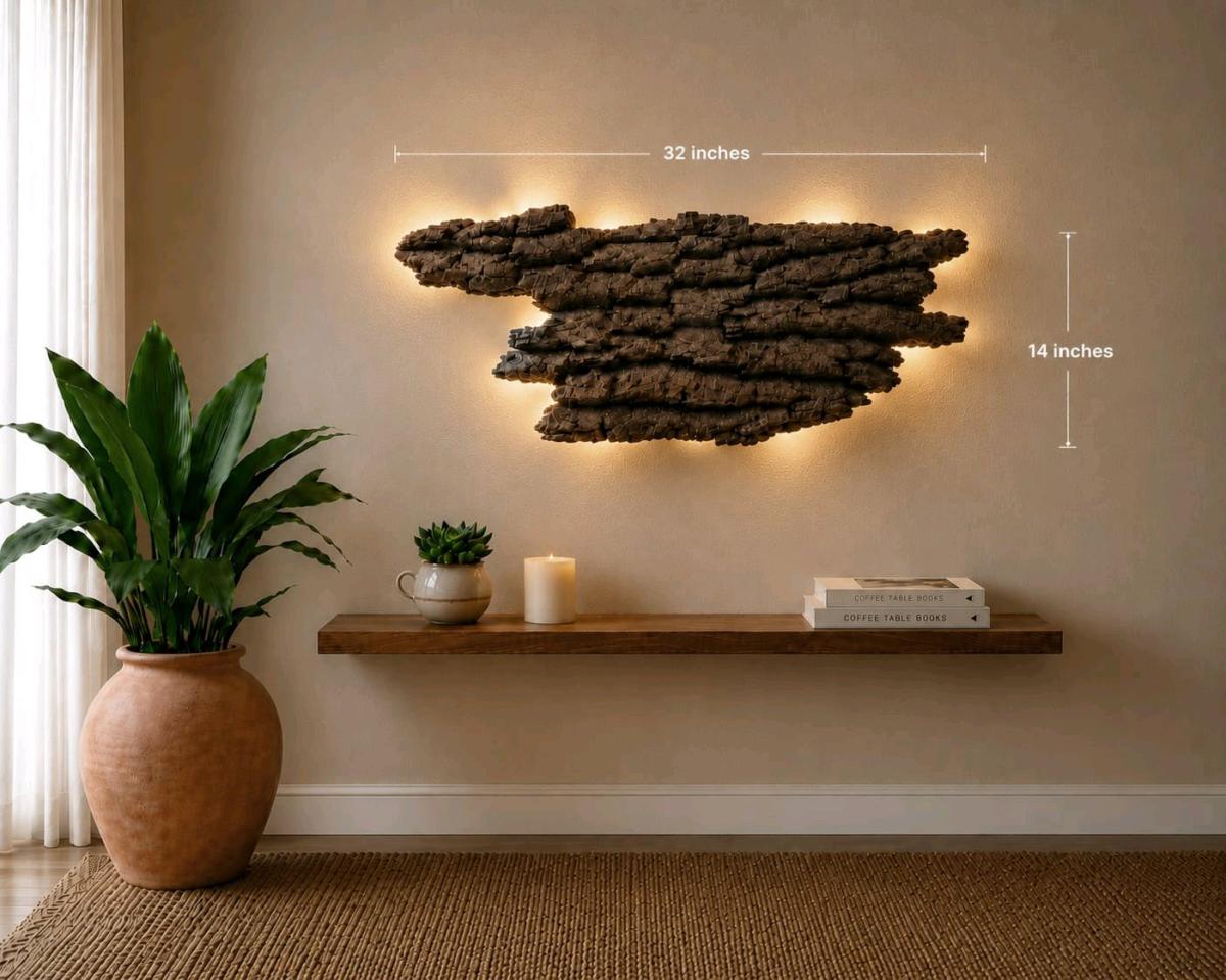Invite natures simplicity inside glowing with warmth and un