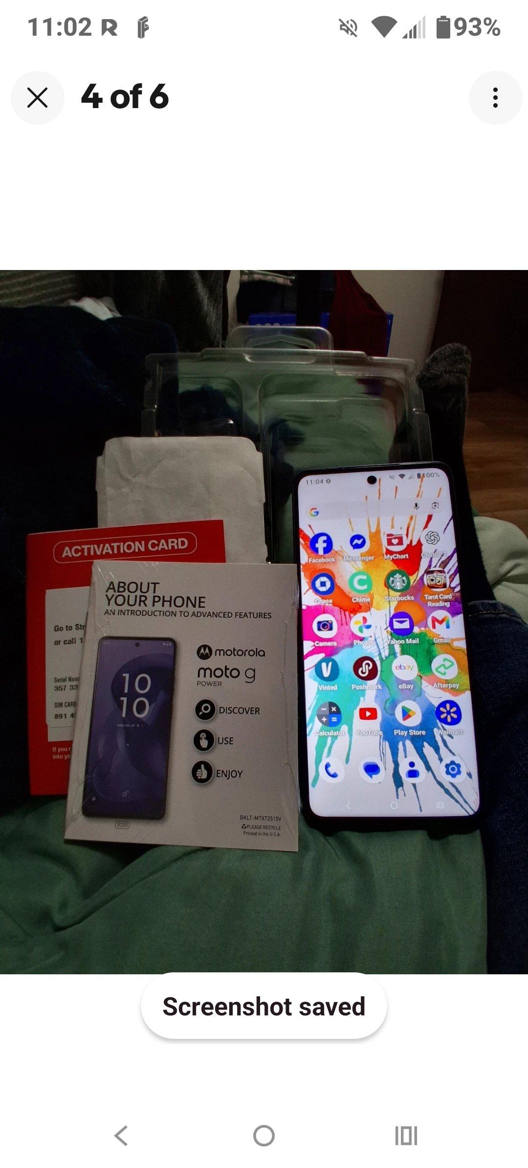 Motorola Moto power 5g 2025 straight talk phone