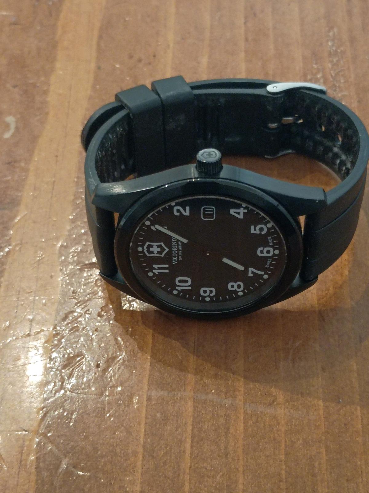 Victorinox Swiss Army AllBlack Mens Field Watch