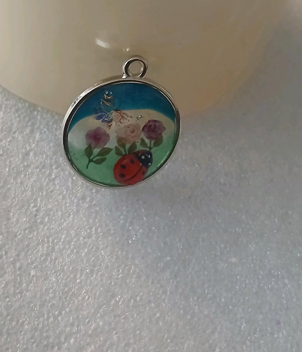 Floral Pendant with Necklace made just for you
