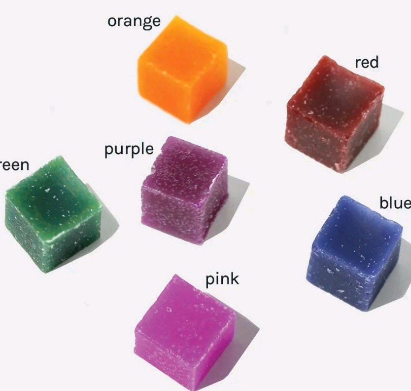 Blue Candle Dye
