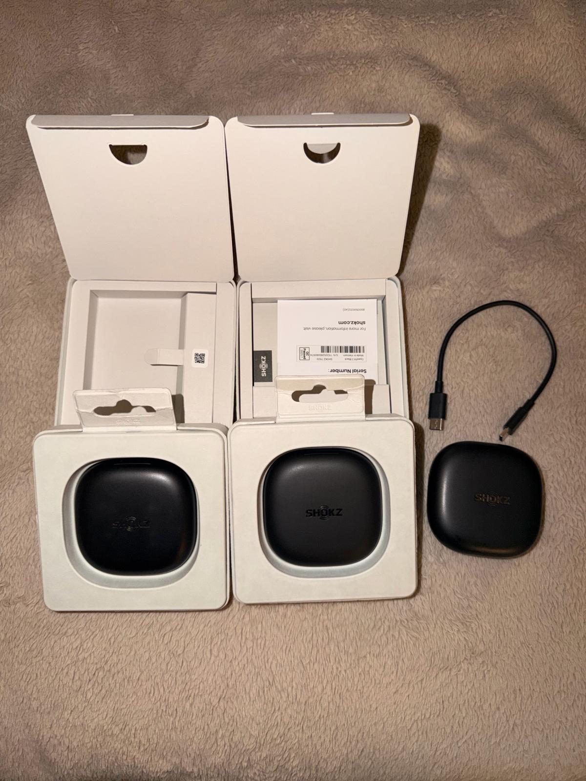Shokz OpenFit 2 OpenEar Wireless Earbuds  Like New