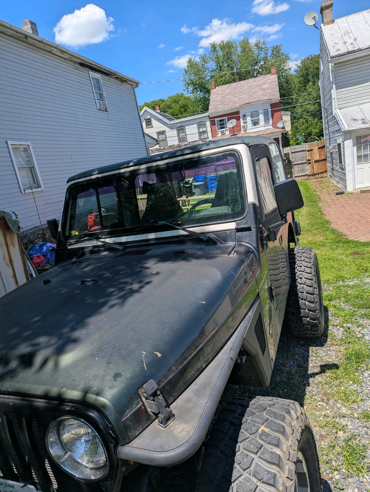 Jeep wrangler tj hardtop