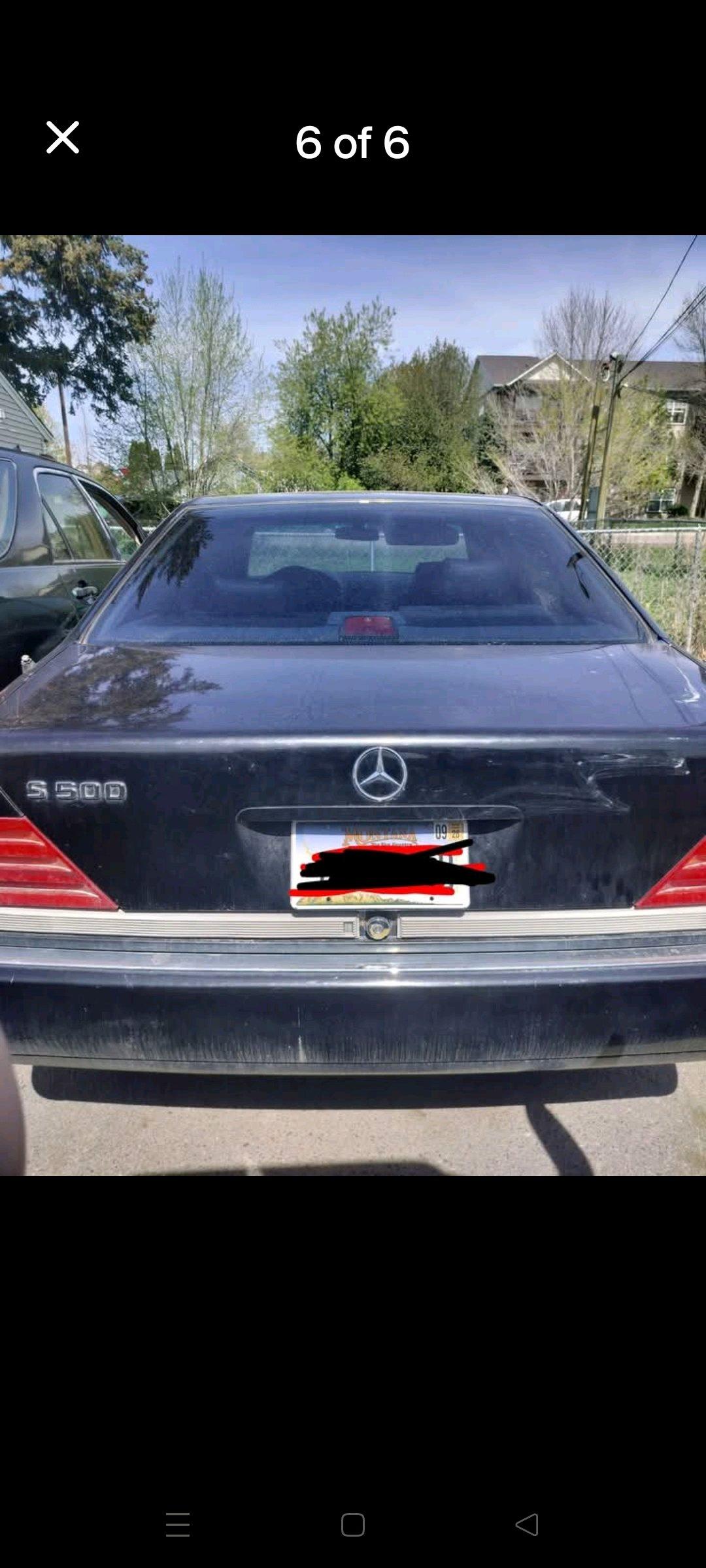 1994 S500 Mercedes Benz bulletproof