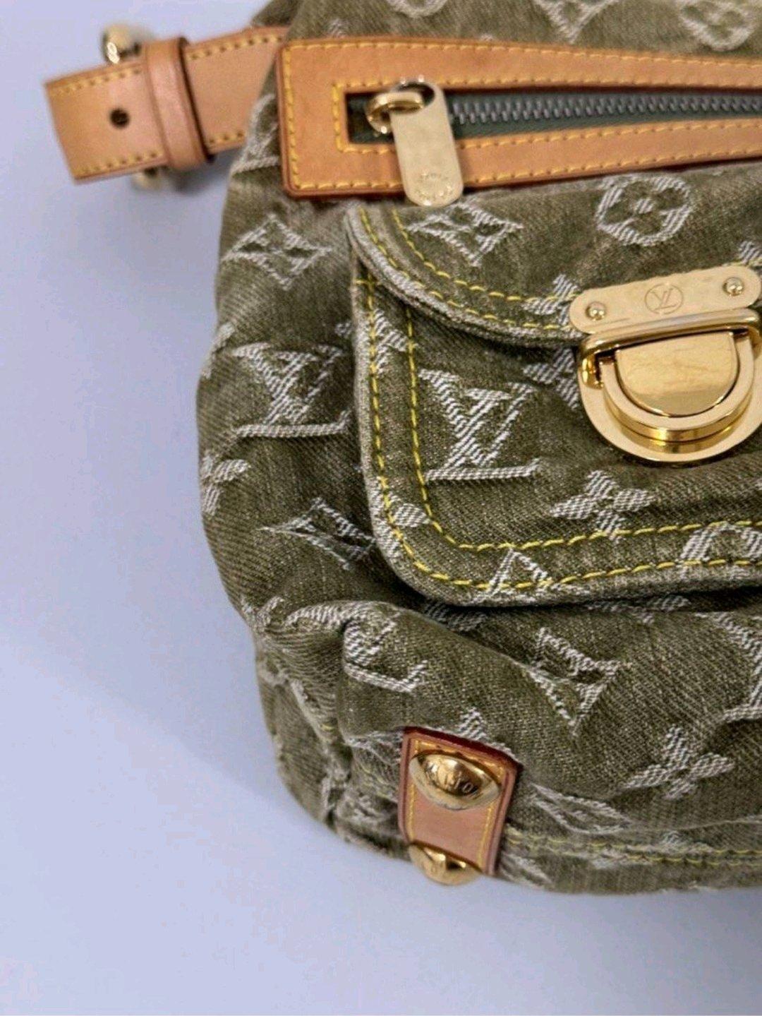 Vintage Louis Vuitton Baggy Bag in Green