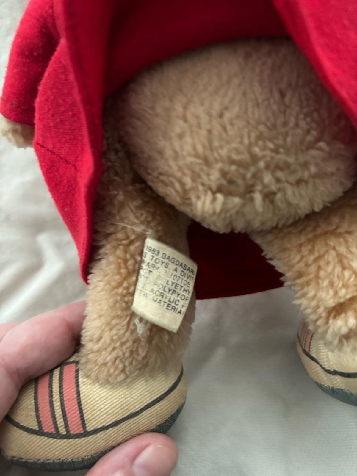 1983 edition Alvin plush doll