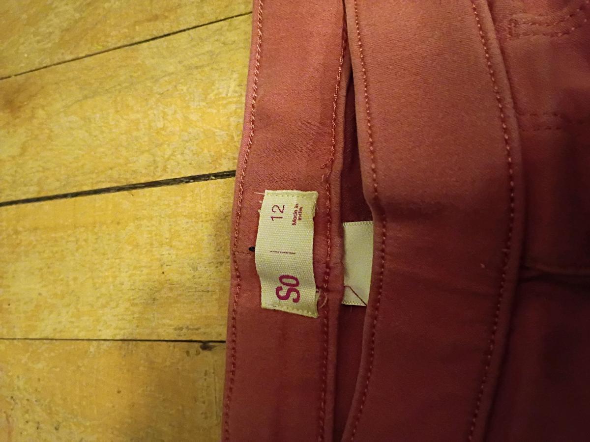 so straight legged pants kids size 12