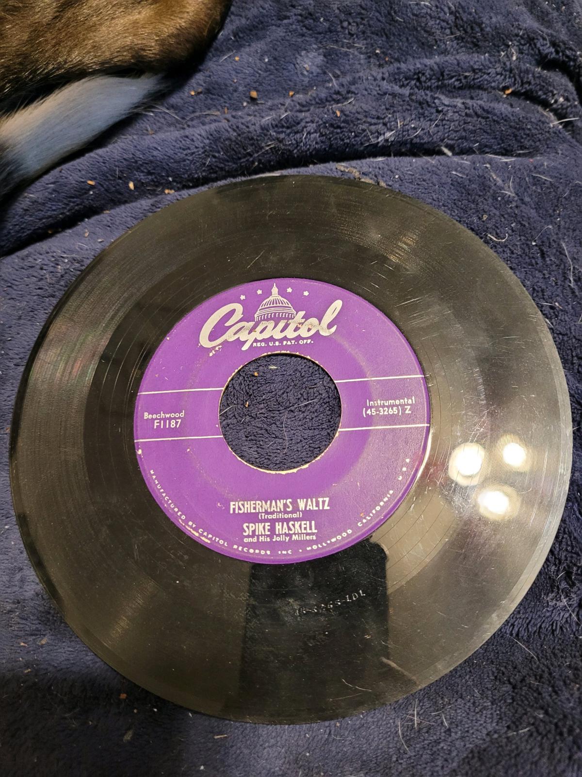 Vinyl records poker music country music
