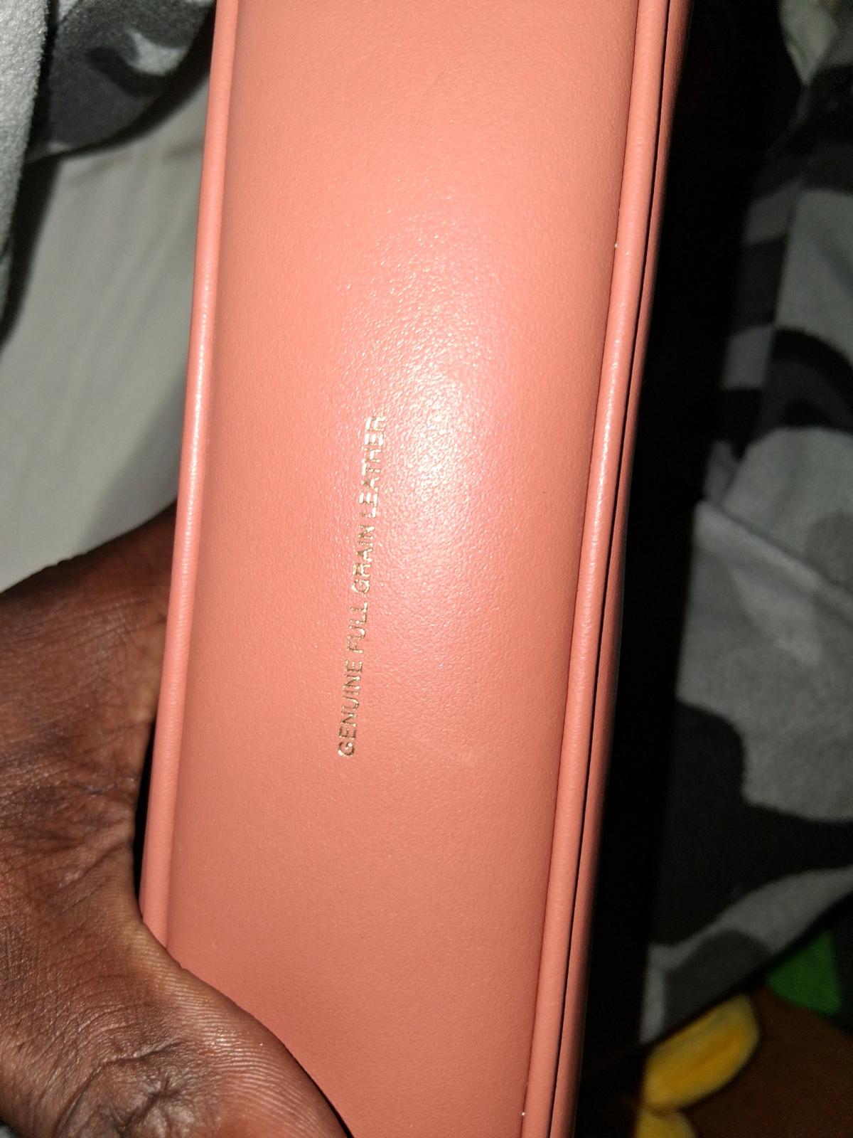 coach bag pink new use  once