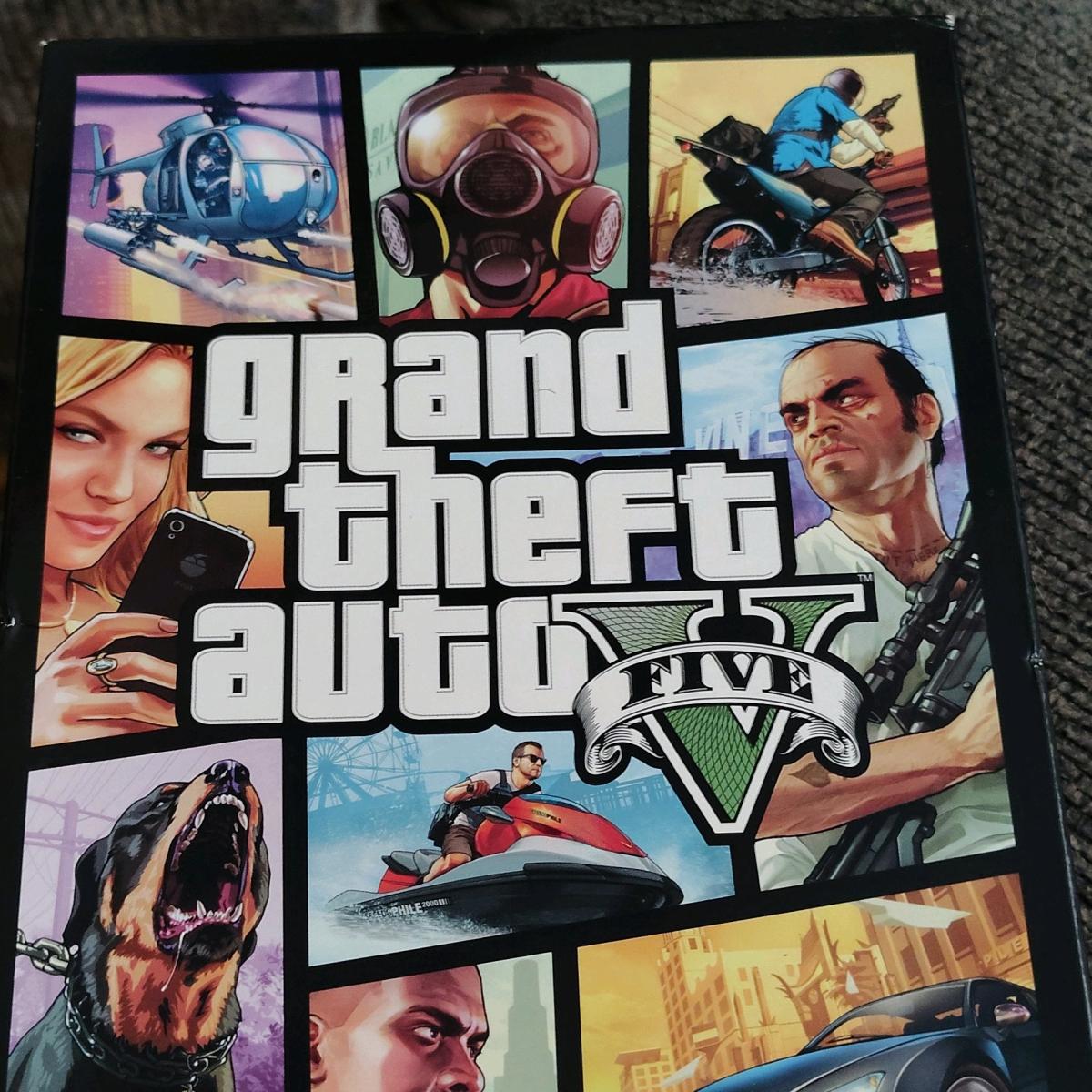 Grand Theft Auto V PC DVDROM Install Disc Set w Case  Rockst