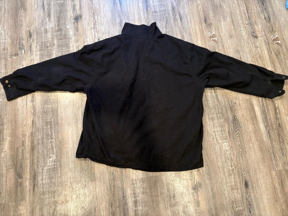 mens black wrangler zip up jacket