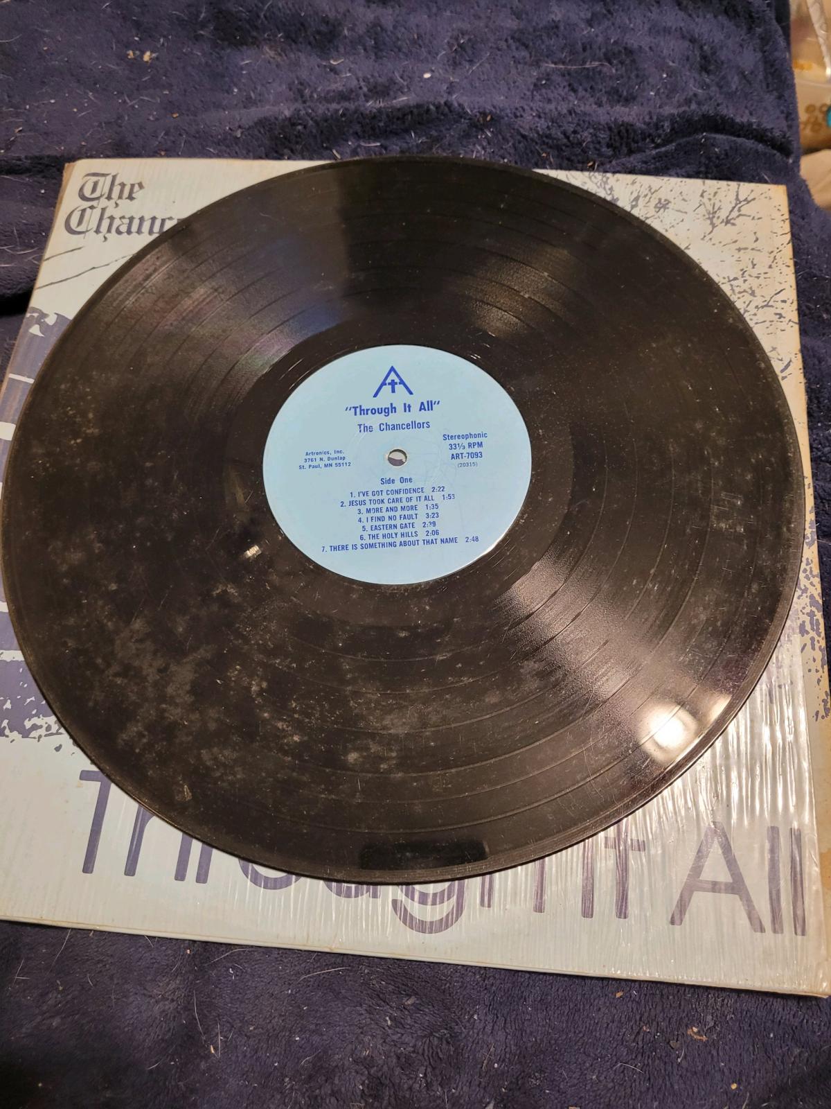 The Chancellors Threw it all Vinyl record