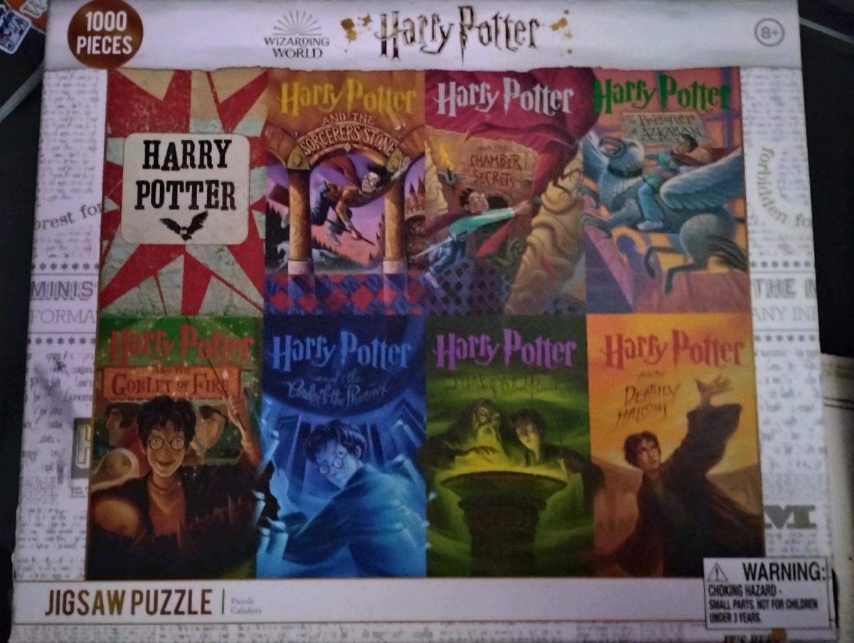 Harry potter puzzle set 1000 pieces