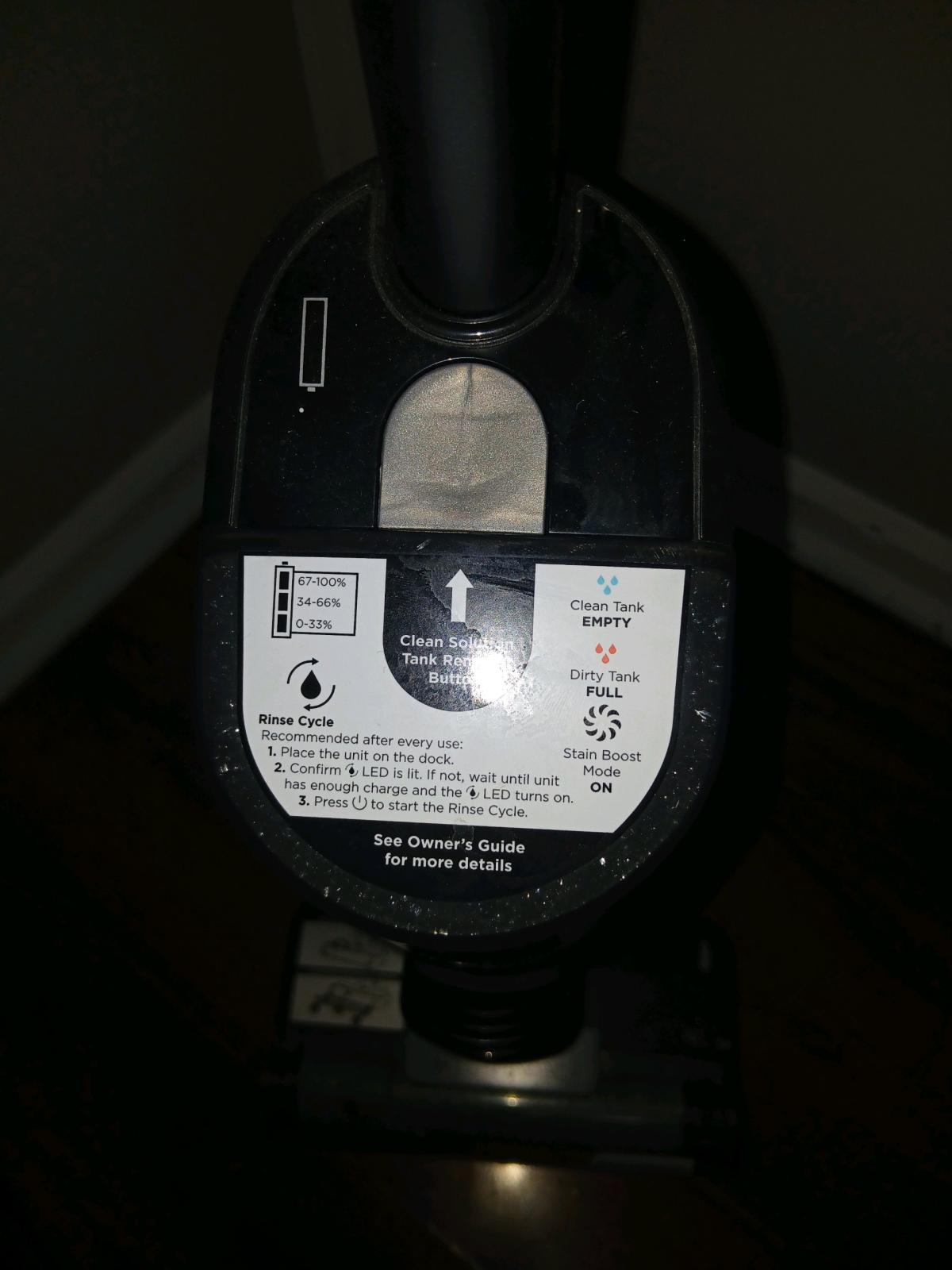 cordless shark mop vacuum brand new comes with charger base
