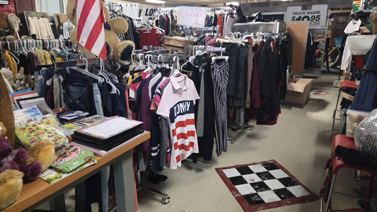 Everything is one dollar at Saint Luke thrift store