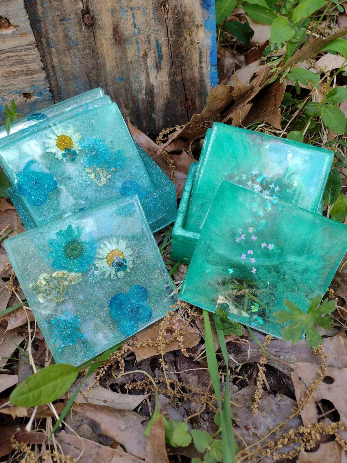 Handcrafted Resin Coasters