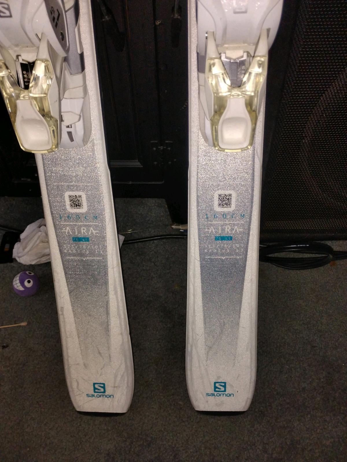 New Salomon AIRA skis and L10 bindings