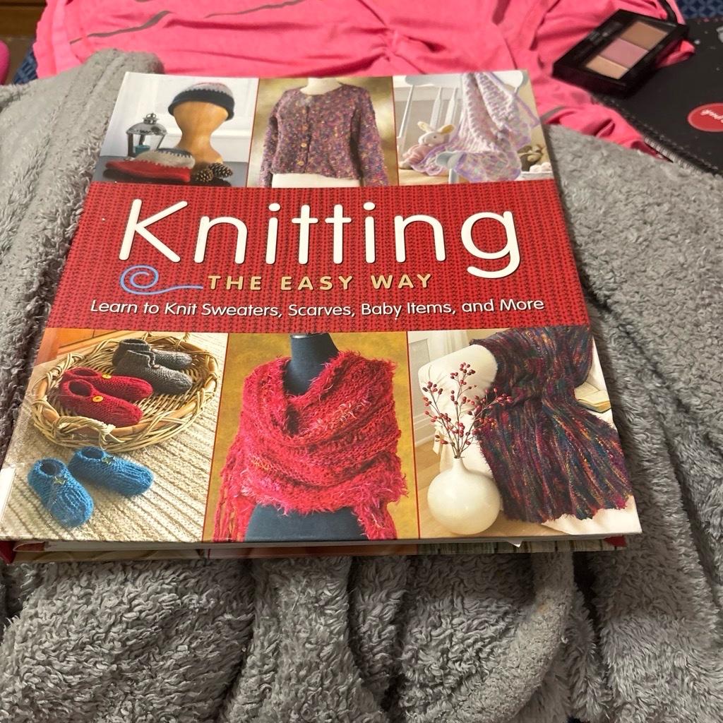 easy knitting book for women and men