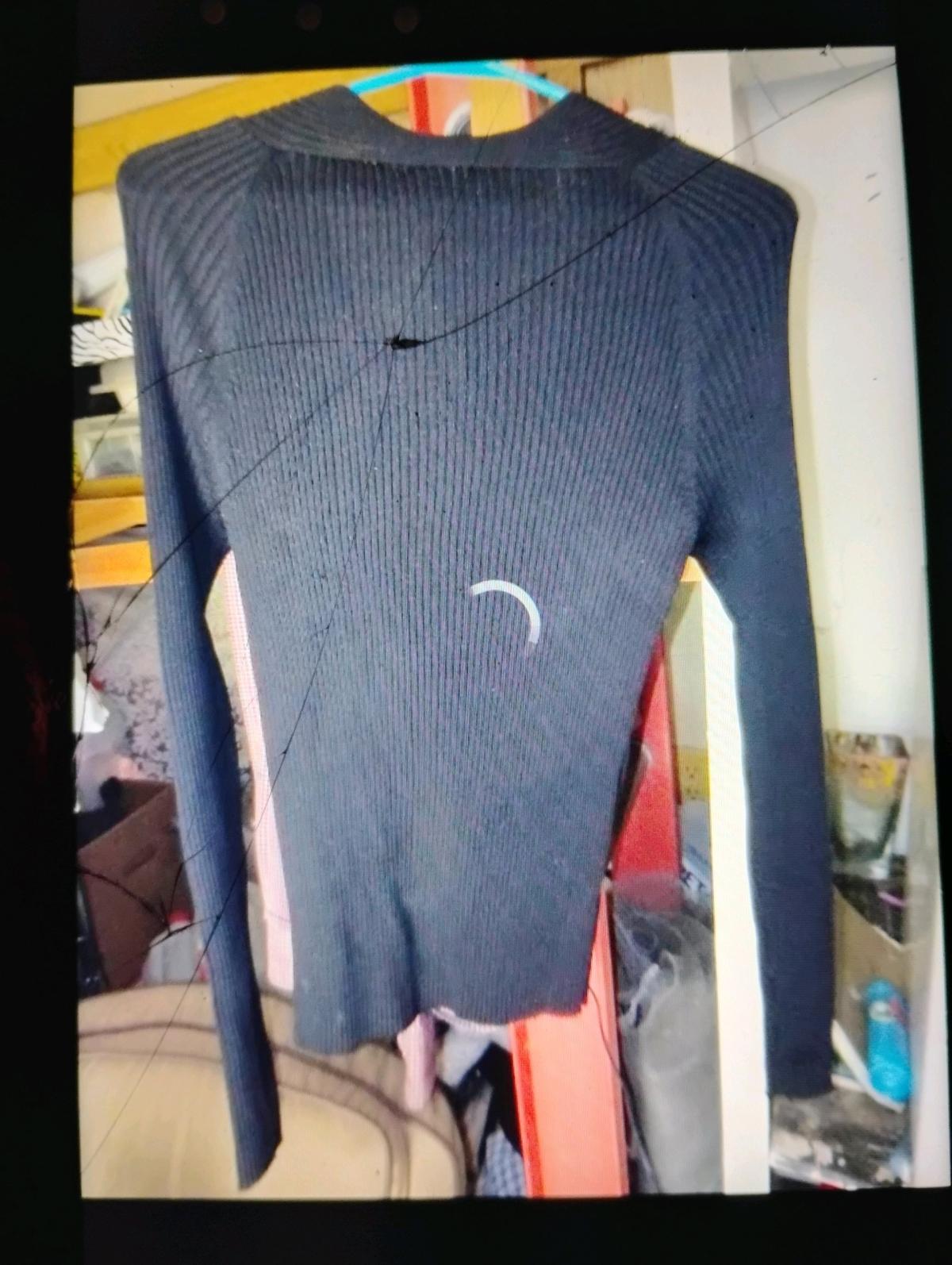 A New Black Sexy Long Sleeve Top