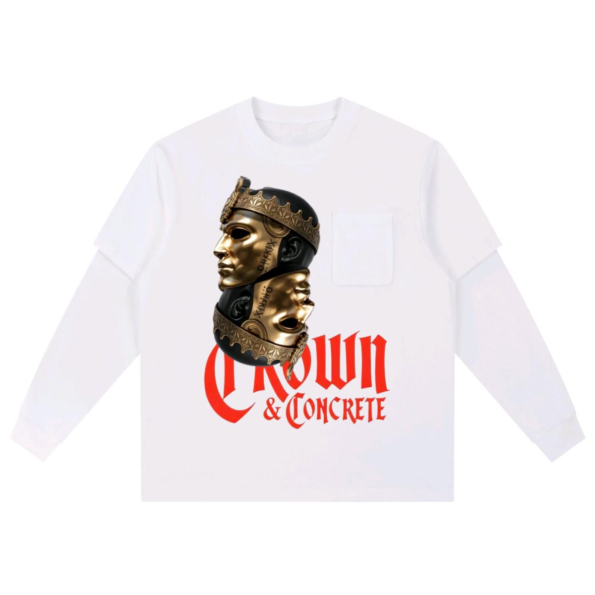 BUFU TwoFace TwoPiece Graphic Long Sleeve