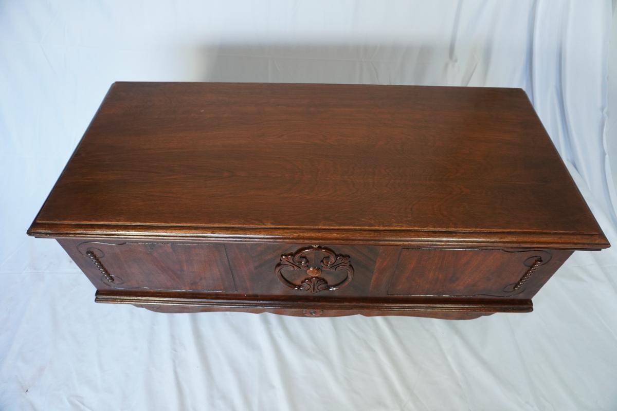 Vintage Cedar Lined Hope Chest | Solid Cedar Blanket Chest | Storage Trunk