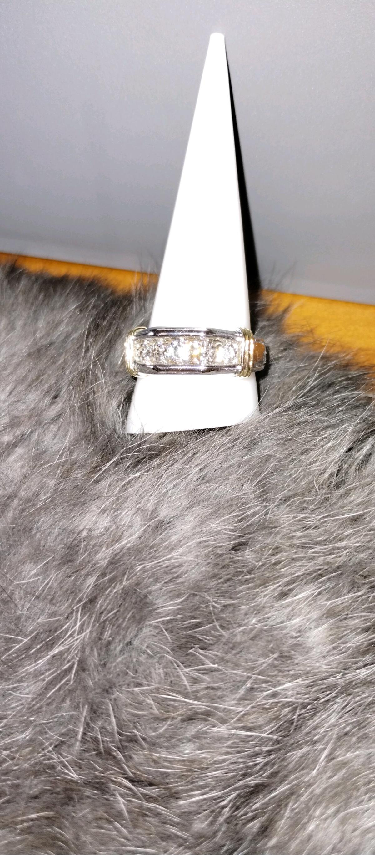 mens diamond ring BARTER