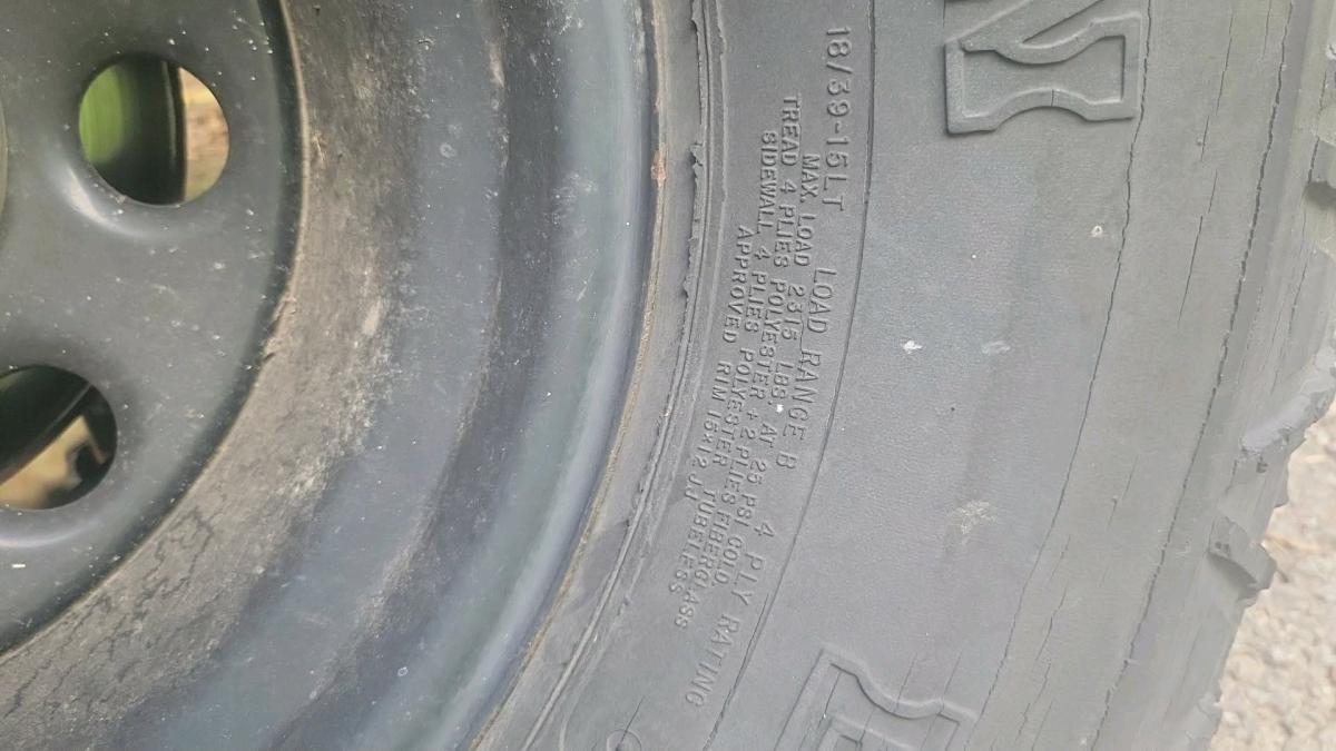 wheels and tire tired need chaged