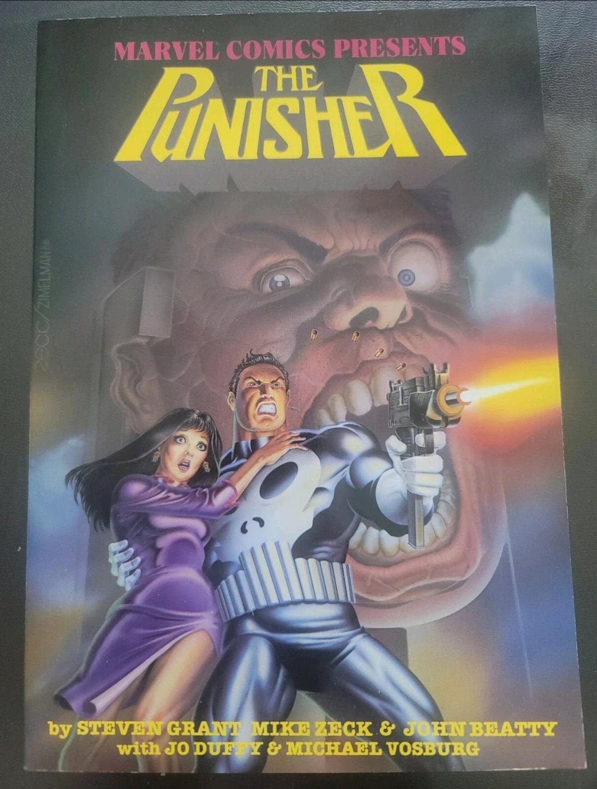 Marvel Comics Presents The Punisher TPB 1st printing 1988