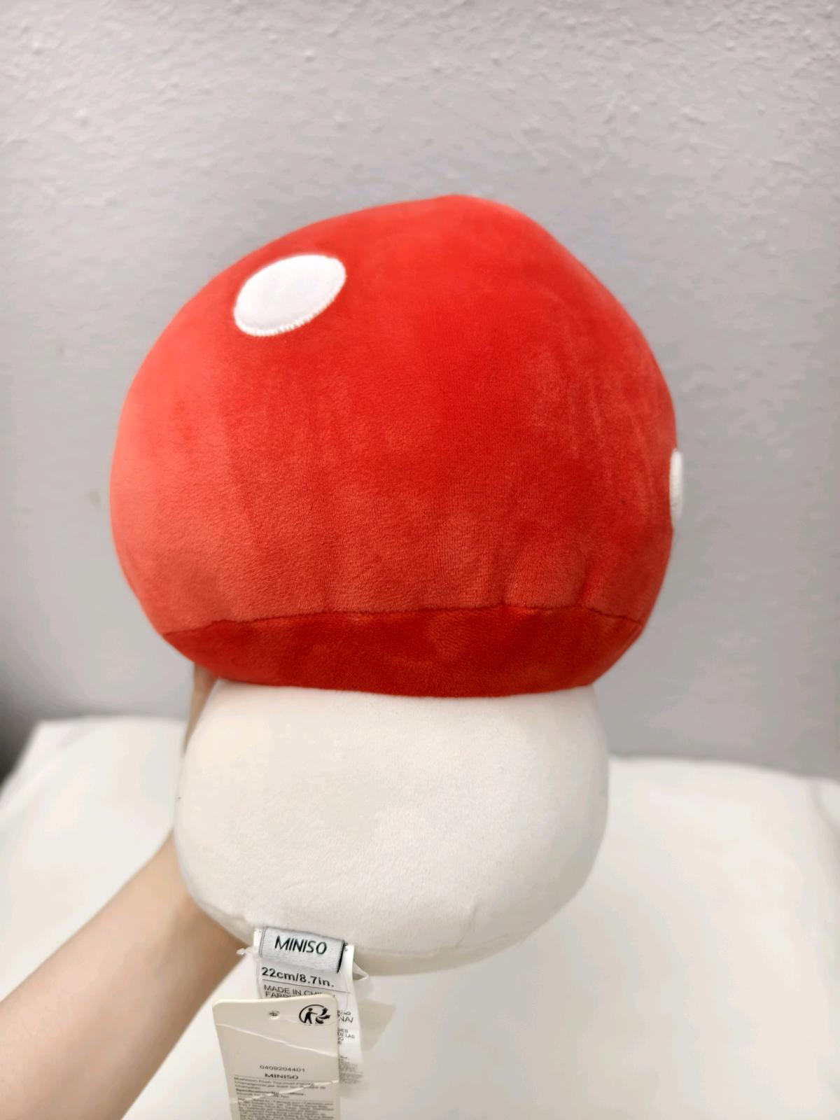 Red mushroom plushie