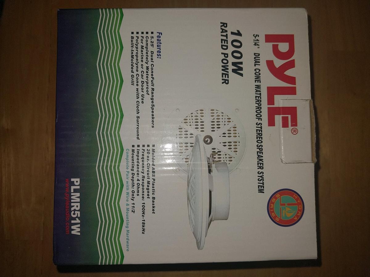 Marine grade speakers one pair nib