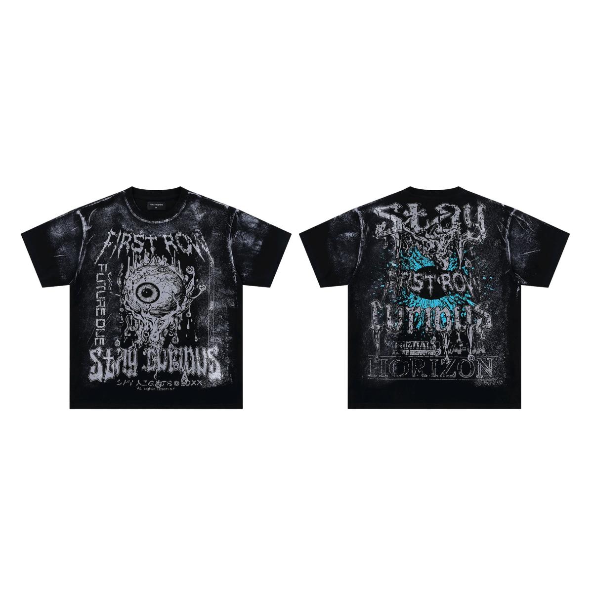 First Row Stay Curious Eyeball Tshirt