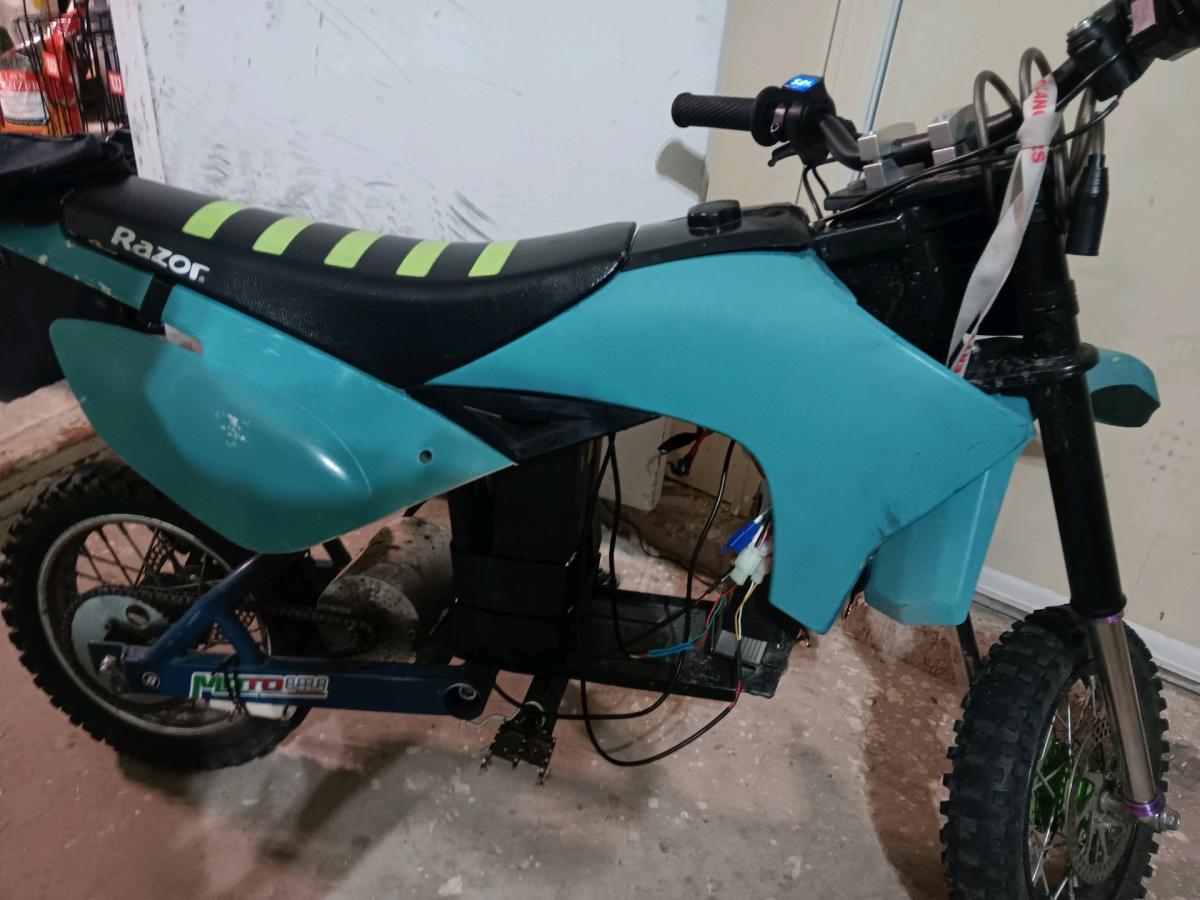 modified electric dirtbike 33mph