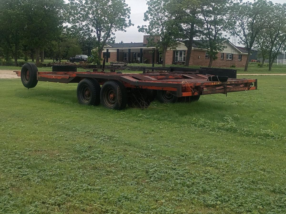 Vintage Donahue Implement Carrier Trailer