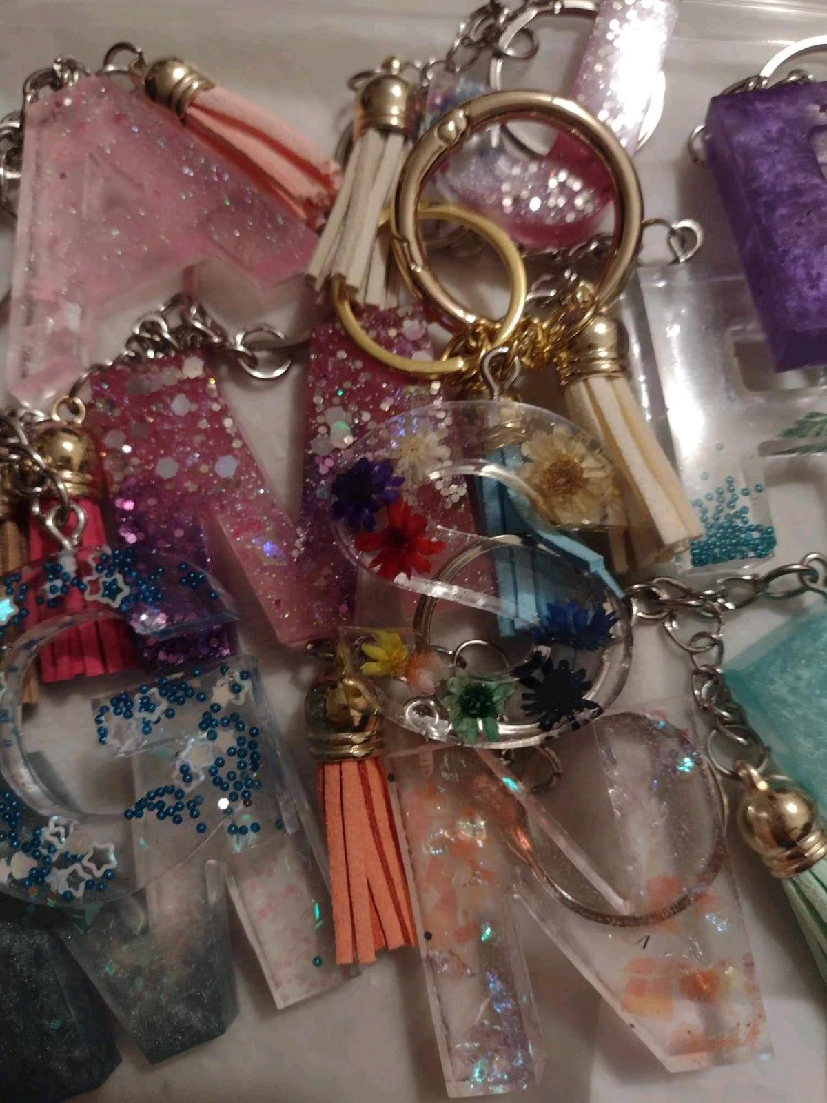 Handcrafted Resin Keychains