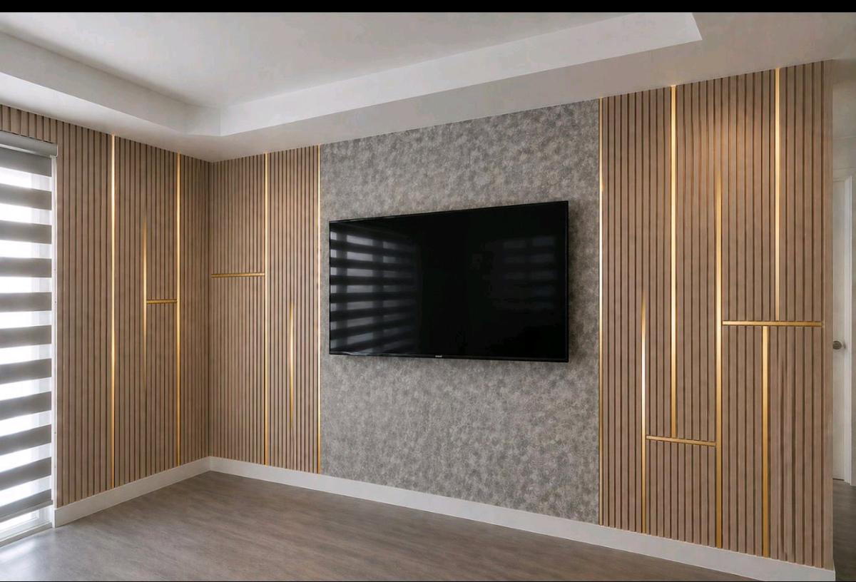 Custom TV Wall Design  LED Lighting
