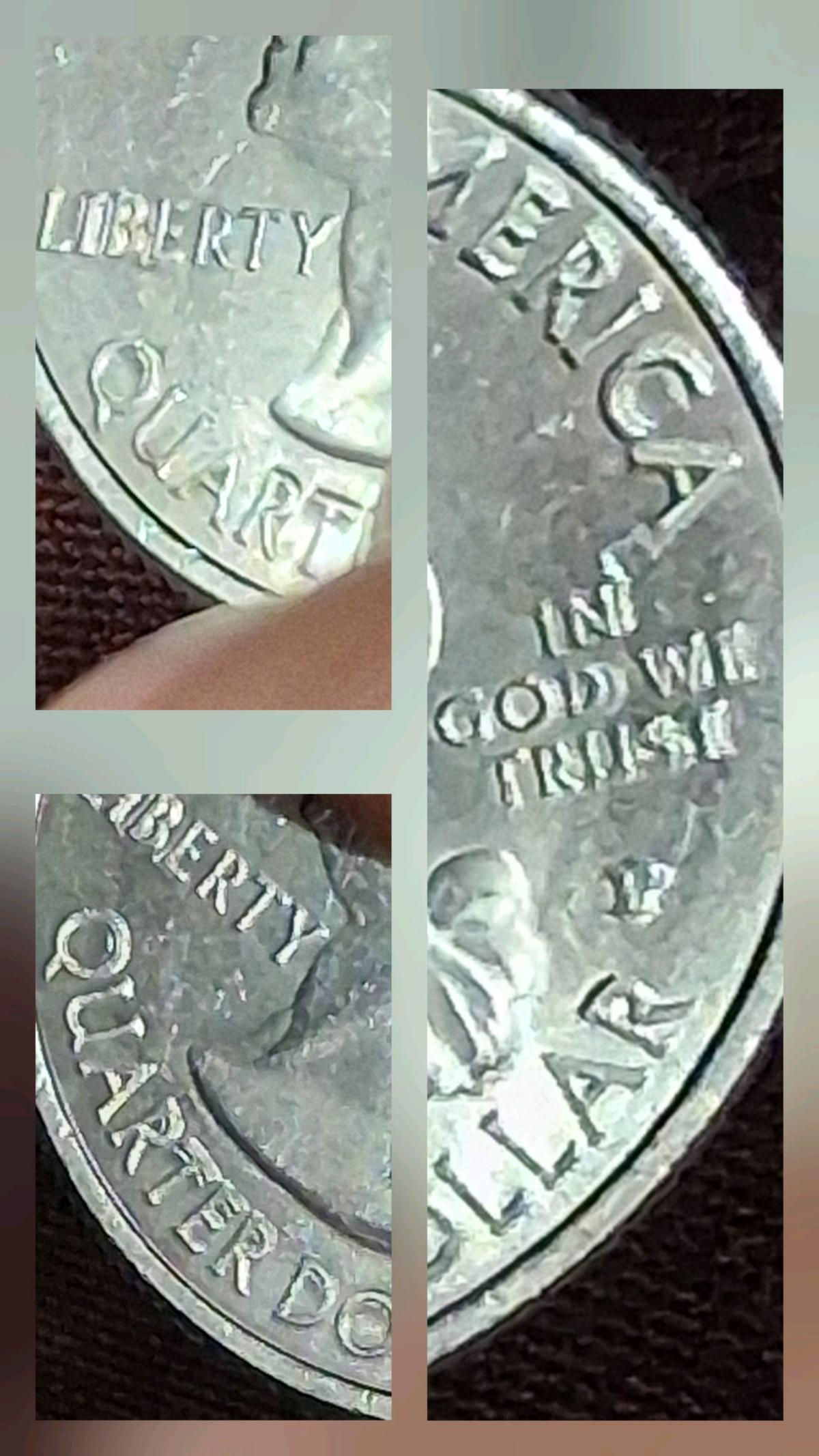 Statehood and America the Beautiful error Quarter lot of 4