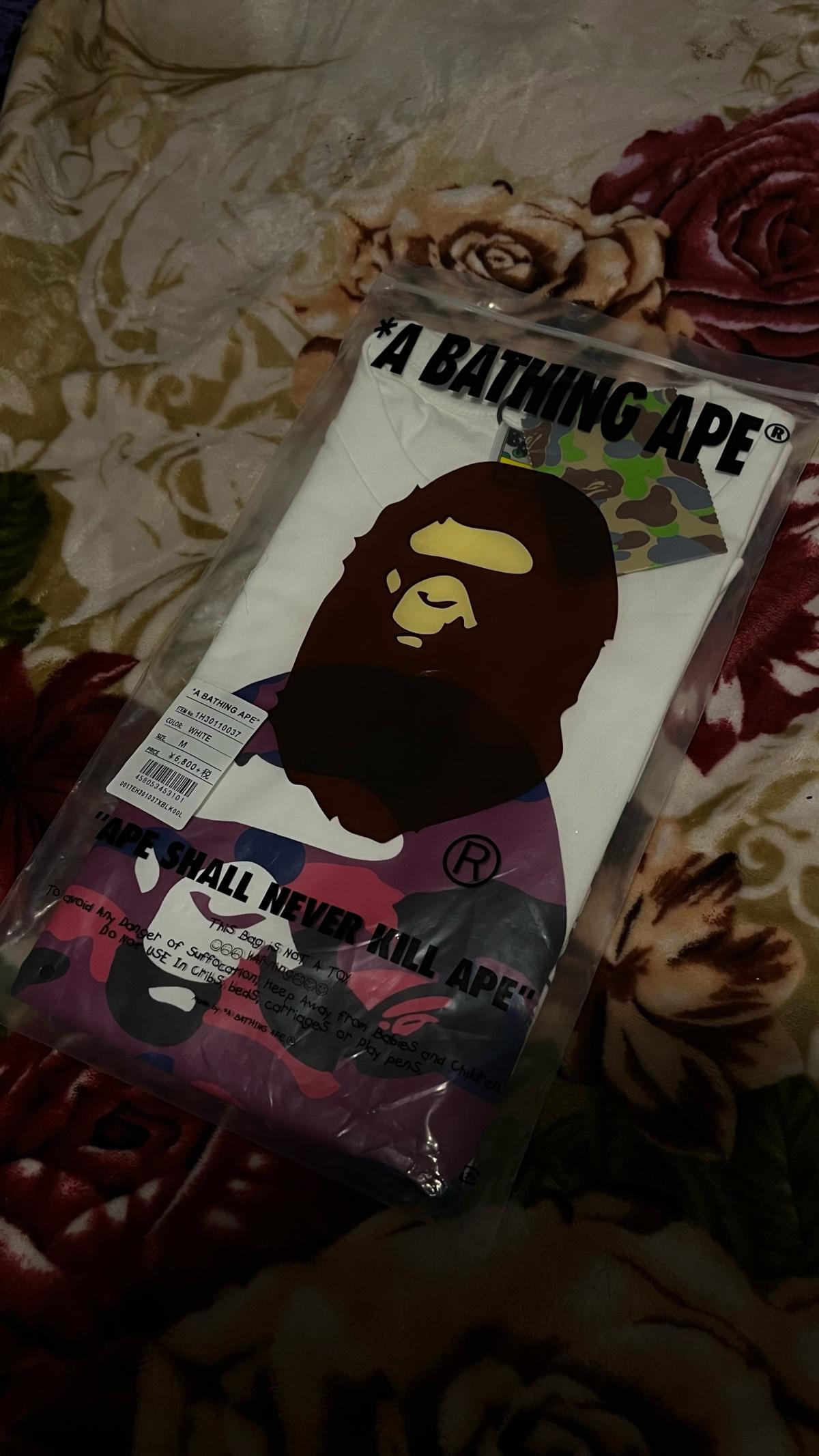 BAPE Camo Ape Head TShirt