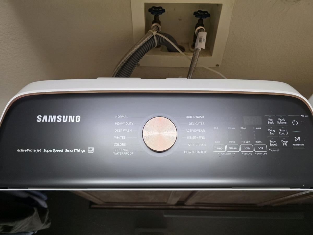 Samsung SuperSpeed Top Load Washer Like New