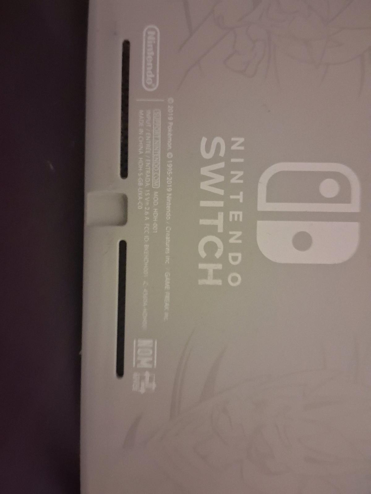 Limited Edition Pokmon Nintendo Switch Lite Zacian  Zamazent
