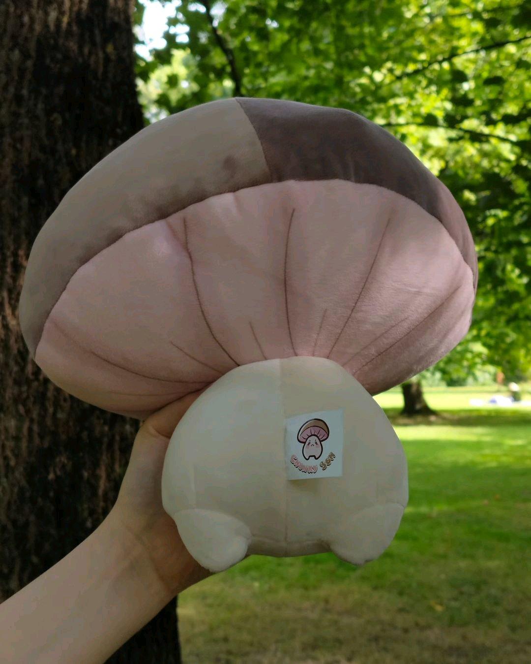 Cute crybaby mushroom plushie