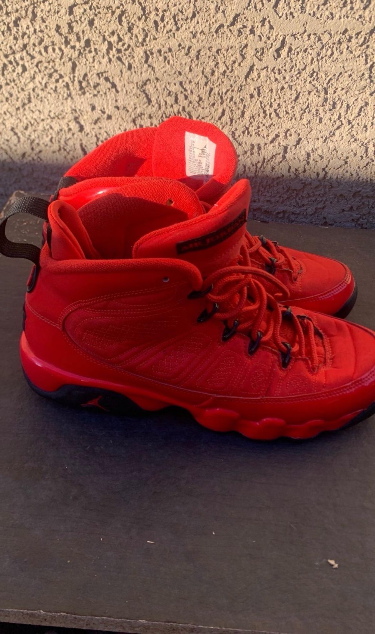 Red Jordan 9s for sale