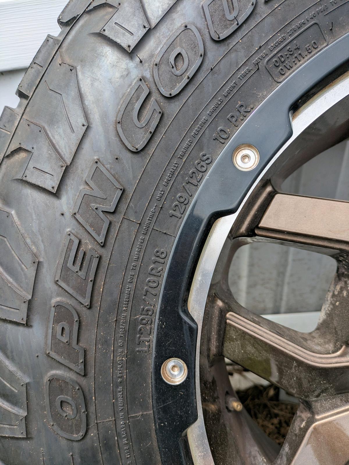 Rims and tires