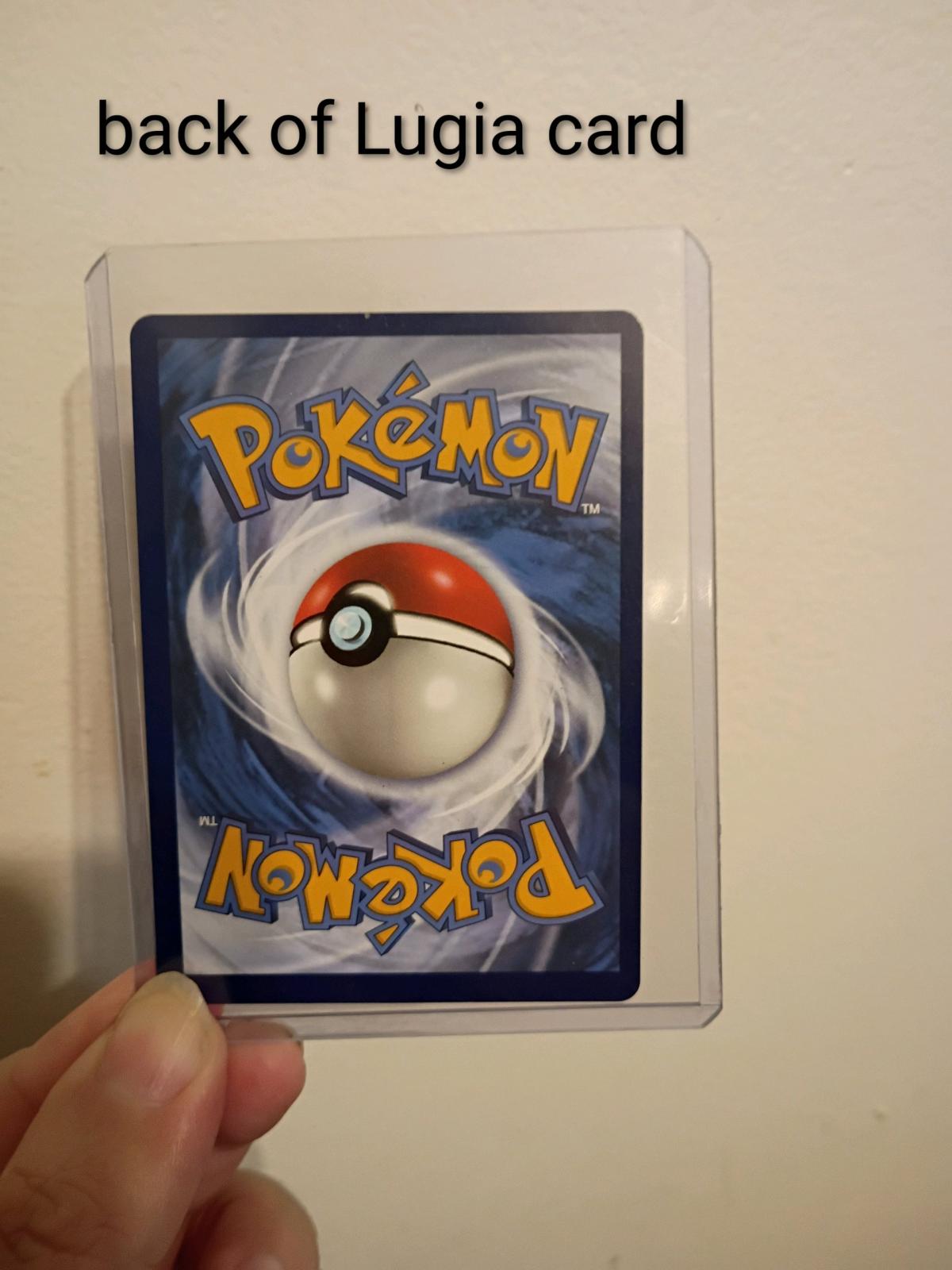 Pokemon cards in protector sleeves
